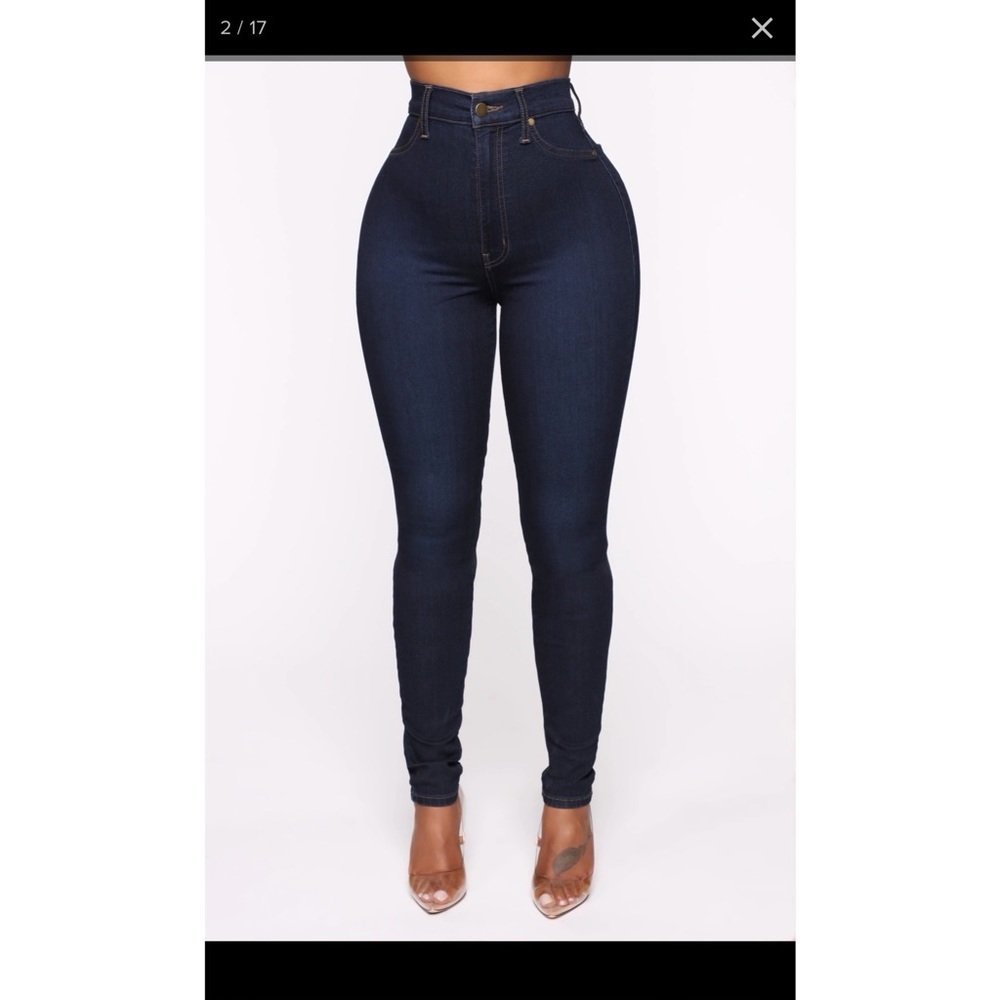 Fashion Nova- Flex Game Strong Super High Rise Jean